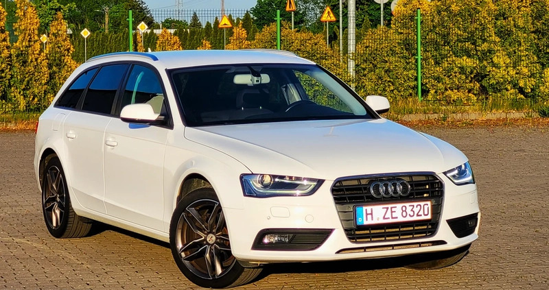 Audi A4 cena 44900 przebieg: 230422, rok produkcji 2014 z Czarne małe 232